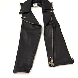 Veronica Beard Leather Dickey Inseet